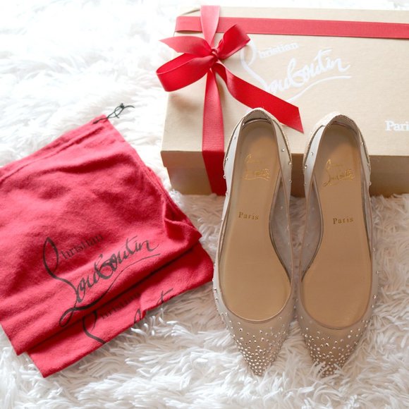 Authentic Christian Louboutin Flats - Picture 1 of 5